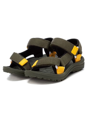 XTI Kids Sandały w kolorze khaki