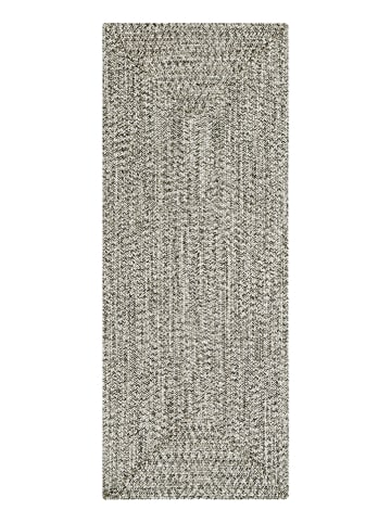 NORTHRUGS Indoor-/ Outdoor-Teppich "Braided" in Grau