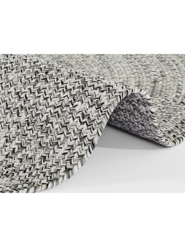 NORTHRUGS Indoor-/ Outdoor-Teppich "Braided" in Grau