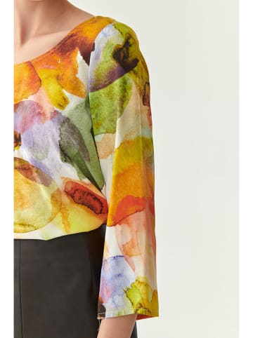 TATUUM Longsleeve oranje/groen/bruin