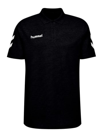 Hummel Koszulka polo w kolorze czarnym