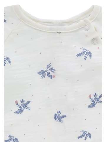 bellybutton Koszulka w kolorze biało-niebieskim