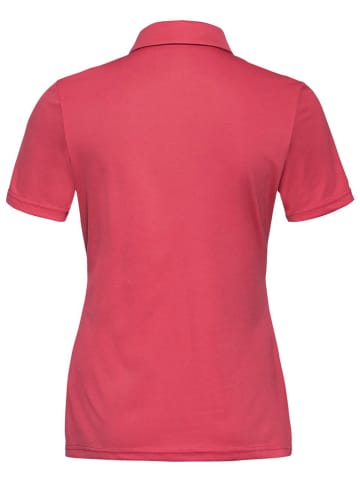 Odlo Funkcyjna koszulka polo "Cardada" w kolorze jagodowym