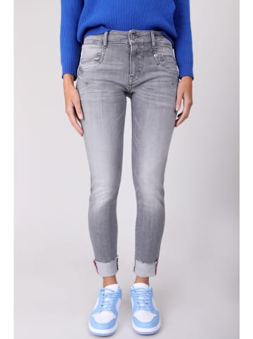 Blue Fire Spijkerbroek "Mila" - skinny fit - grijs