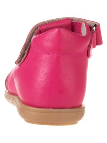 kmins Leren enkelsandalen roze