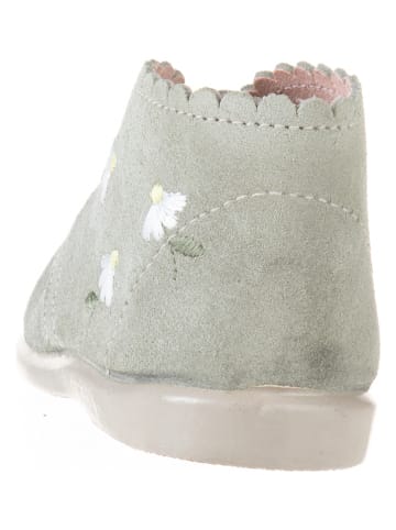 kmins Leren boots lichtgroen