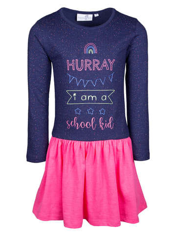 happy girls by Eisend Kleid in Dunkelblau/ Pink