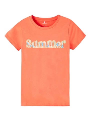 name it Shirt "Femelina" oranje