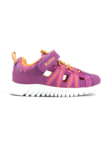 Richter Shoes Półsandały w kolorze fioletowym