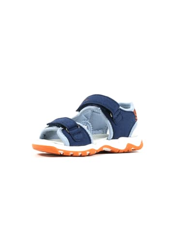 Richter Shoes Sandalen in Blau/ Orange