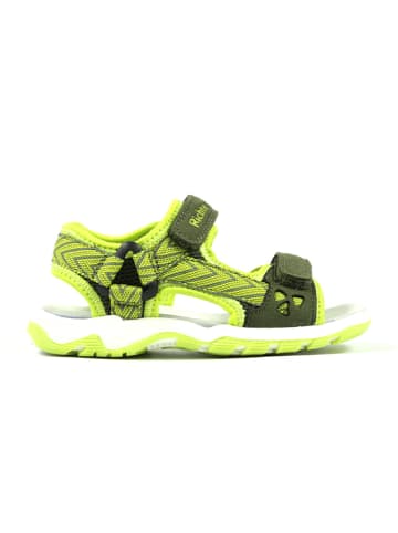 Richter Shoes Sandalen groen/geel