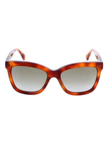 Lanvin Damskie okulary przeciwsłoneczne w kolorze pomarańczowo-szarym