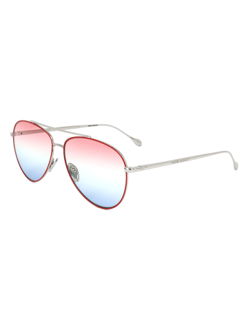Isabel Marant Damskie okulary przeciwsłoneczne w kolorze czerwono-niebieskim