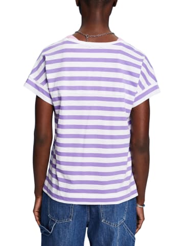 ESPRIT Shirt lila/wit
