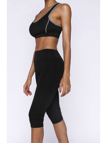 Onamaste Trainingsleggings in Schwarz