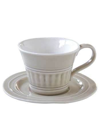 Easy Life 6-delige set: theekoppen "Arbitare" lichtgrijs - 250 ml