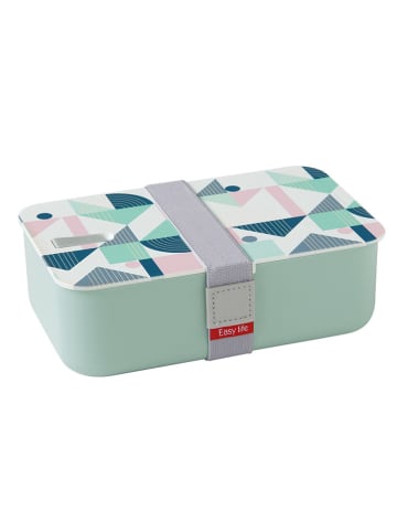 Easy Life Lunchbox "Geometric" turquoise/meerkleurig
