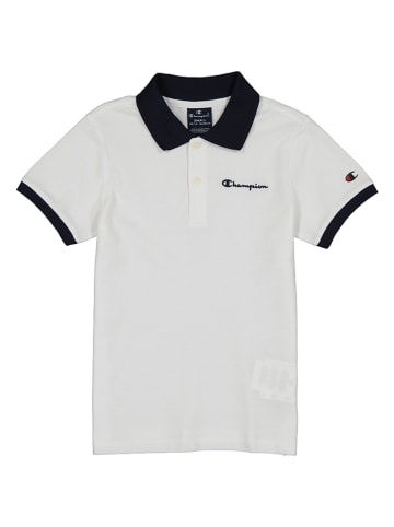 Champion Poloshirt in Weiß