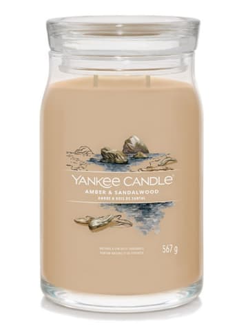 Yankee Candle Świeca zapachowa "Amber & Sandalwood" - 567 g
