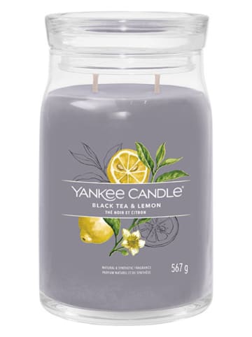Yankee Candle Duftkerze "Black Tea & Lemon" - 567 g