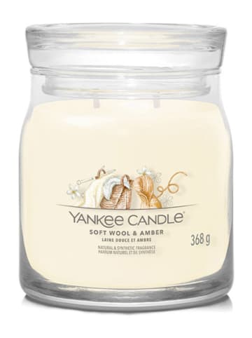 Yankee Candle Świeca zapachowa "Soft Wool & Amber" - 368 g