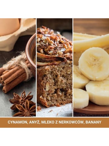 Yankee Candle Świeca zapachowa "Spiced Banana Bread" - 368 g