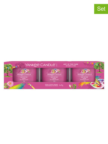 Yankee Candle Mini świeca zapachowa (3 szt.) - Art In The Park - 3 x 37 g
