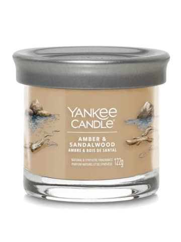 Yankee Candle Mała świeca zapachowa - Amber & Sandalwood - 122 g