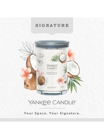 Yankee Candle Duża świeca tumbler "Coconut Beach" - 567 g