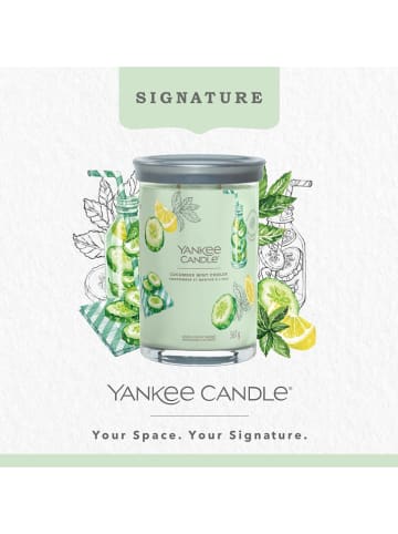Yankee Candle Duża świeca tumbler "Cucumber Mint Cooler" - 567 g