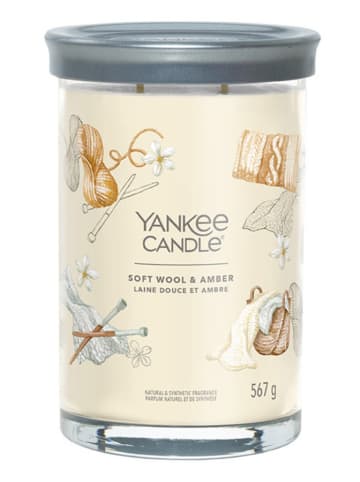 Yankee Candle Świeca zapachowa "Soft Wool & Amber" - 567 g