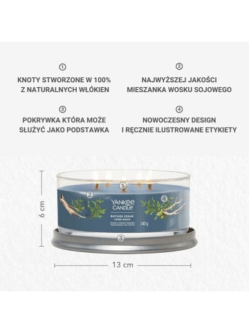 Yankee Candle Duftkerze "Bayside Cedar" - 340 g