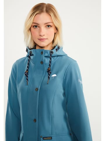 Schmuddelwedda Softshelljas blauw