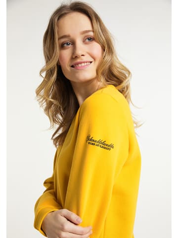 Schmuddelwedda Sweatshirt in Gelb