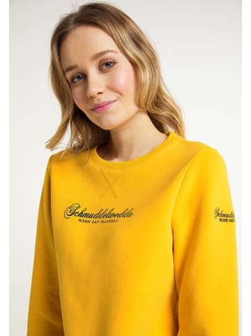 Schmuddelwedda Sweatshirt in Gelb