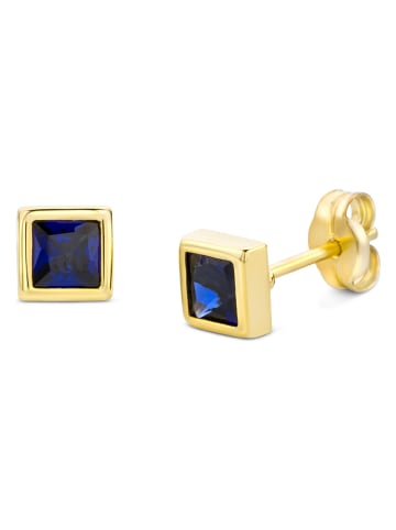Diamant Exquis Gold-Ohrstecker mit Edelsteinen