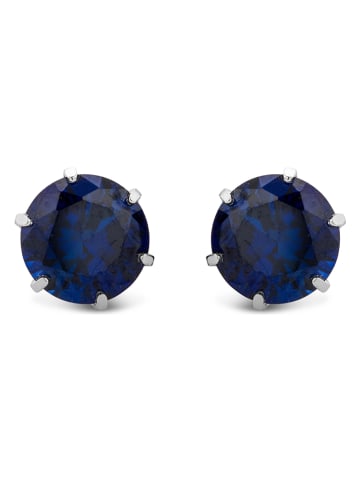 Diamant Exquis Witgouden oorstekers met edelstenen