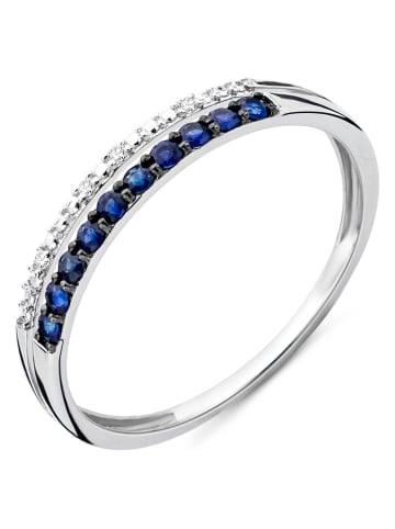 Diamant Exquis Witgouden ring met diamanten