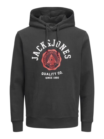 Jack & Jones Hoodie "Logo" antraciet