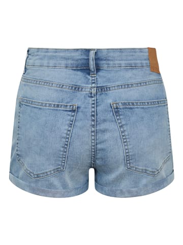 Pieces Jeans-Shorts in Hellblau