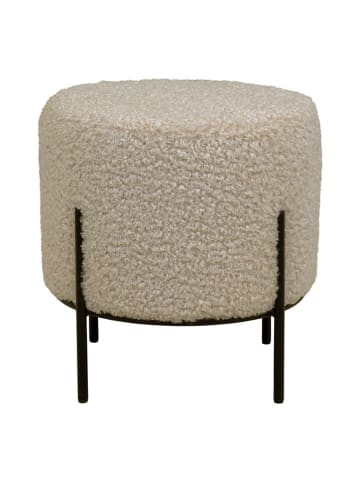 House Nordic Hocker in Beige - (H)37 x (T)35,5 cm