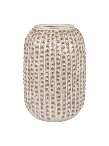 House Nordic Vase in Beige - (H)20 x Ø 13 cm