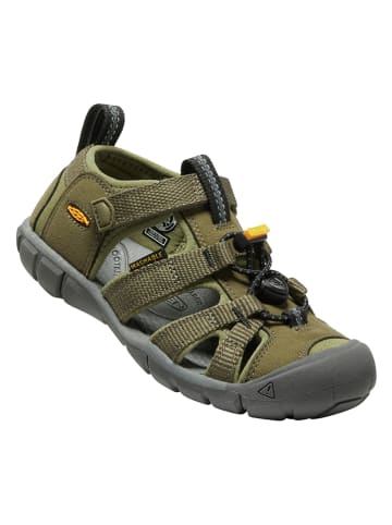 Keen Sandały trekkingowe "Seacamp II" w kolorze khaki