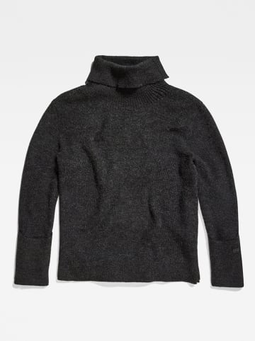 G-Star Rollkragenpullover in Dunkelgrau