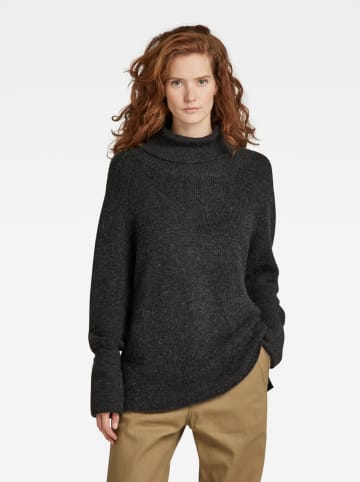 G-Star Rollkragenpullover in Dunkelgrau
