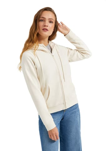 Polo Club Sweatjacke in Creme