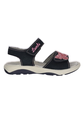 Lurchi Leren sandalen "Fermi" donkerblauw