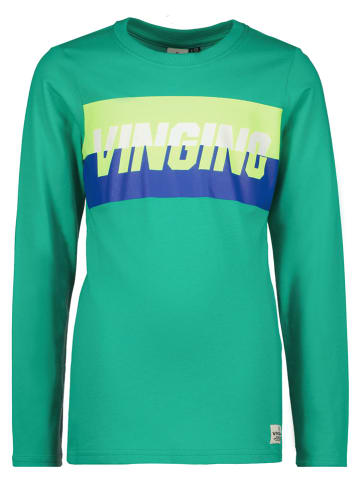 Vingino Koszulka "Jari" w kolorze zielonym
