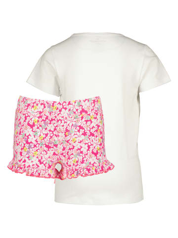 Vingino Piżama "Wieke" w kolorze różowo-białym