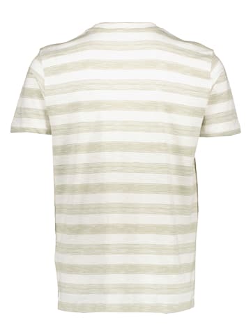 ESPRIT Shirt in Grau/ Weiß